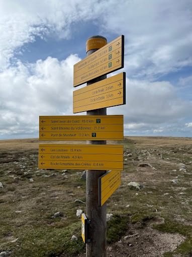 Signalisation de chemins de randonnées