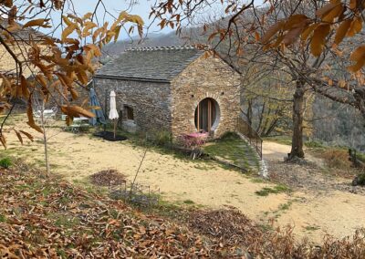 le domaine Le Verdier en automne