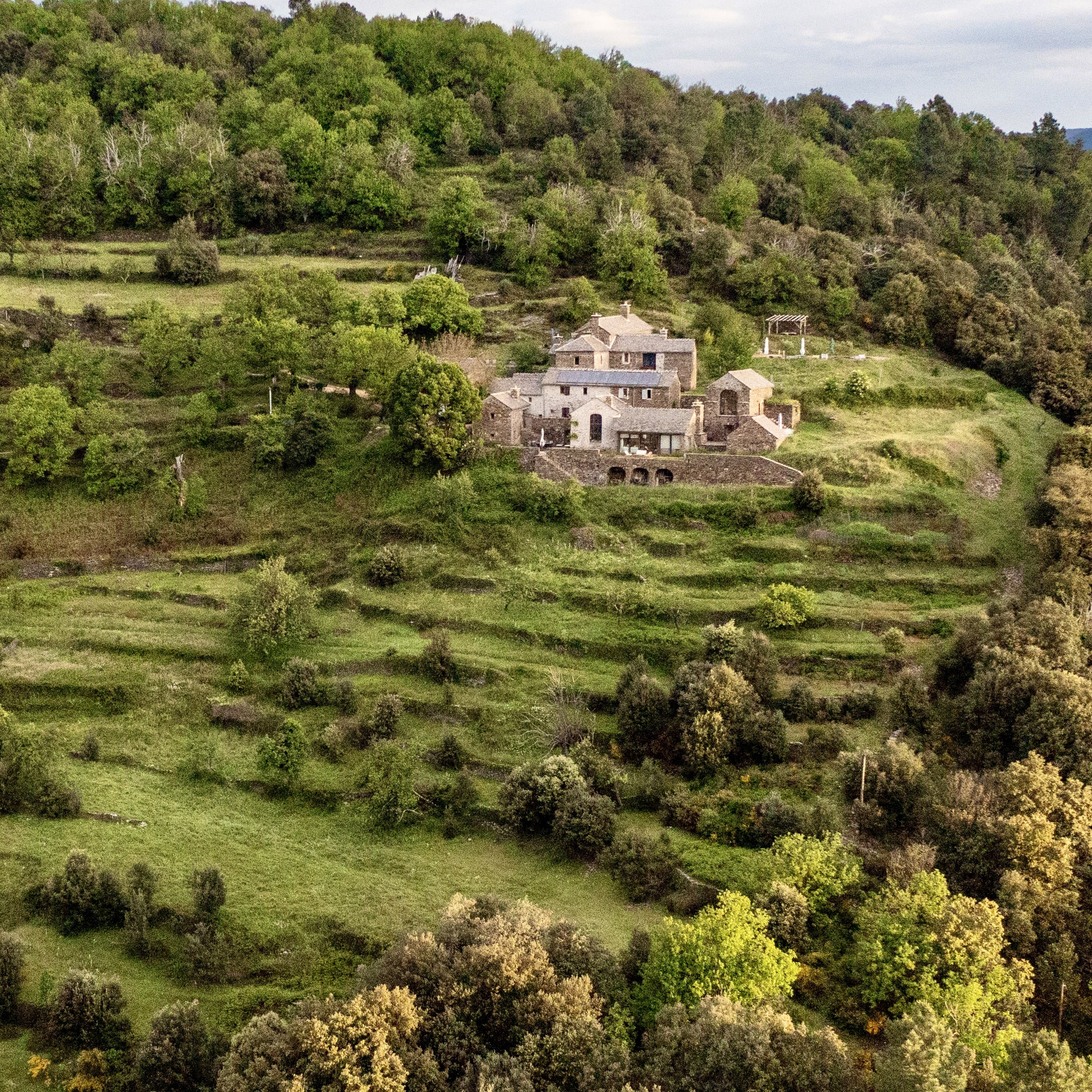 vue d'ensemble domaine Le Verdier